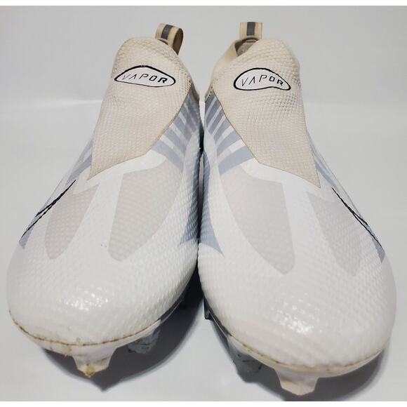 Nike Mens Vapor Edge 360 Pro Football Cleats DQ3670-102 Size 8 Whit Gray Sil Blk - Picture 4 of 7
